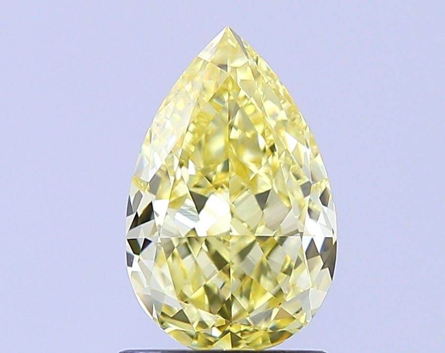 Loose Diamond - PEAR 1.6ct Fancy Yellow VVS1: Loose Diamond - PEAR 1.6ct Fancy Yellow VVS1 Source: This is a real non-mined Diamond that has been grown in a lab Shape: PEAR Carats: 1.6 Color: Fancy Yellow Certification: IGI Video: