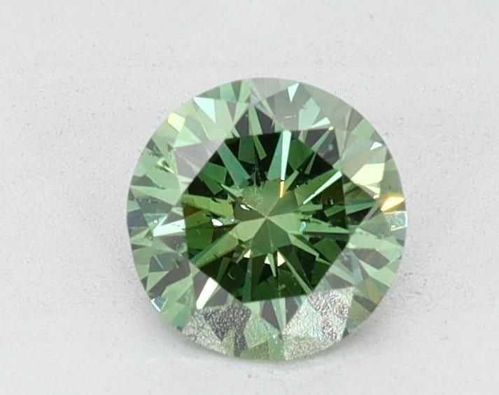 Loose Diamond - ROUND 0.76ct Green VS1: Loose Diamond - ROUND 0.76ct Green VS1 Source: This is a real non-mined Diamond that has been grown in a lab Shape: ROUND Carats: 0.76 Color: Green Certification: NONE Video: