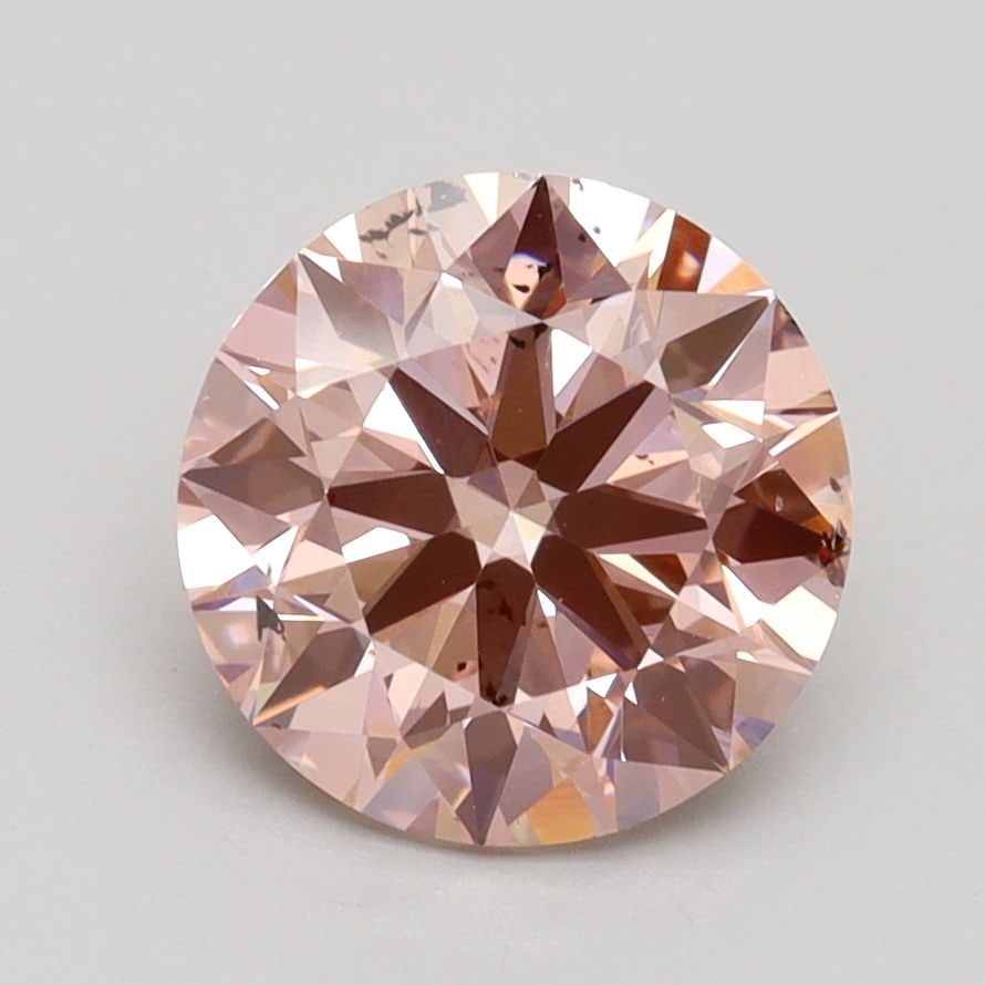Ideal Loose Diamond - ROUND 2.03ct Fancy Pink SI2: Ideal Loose Diamond - ROUND 2.03ct Fancy Pink SI2 Source: This is a real non-mined Diamond that has been grown in a lab Shape: ROUND Carats: 2.03 Color: Fancy Pink Certification: IGI Video: