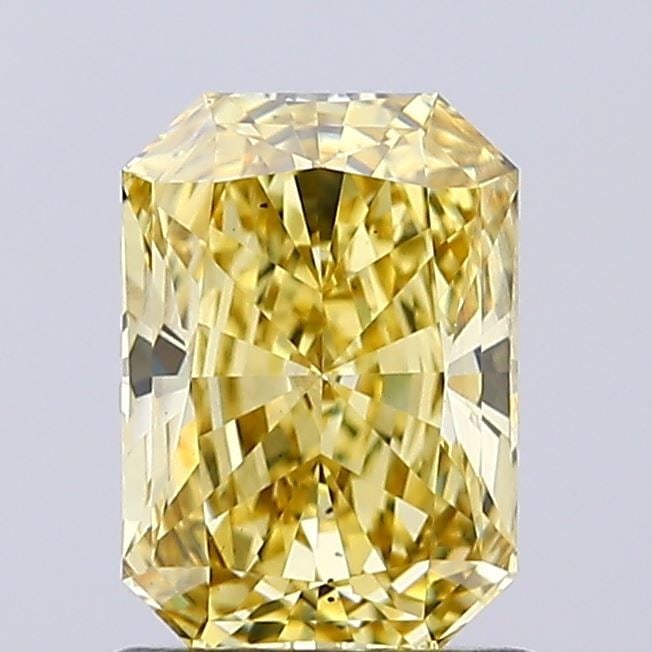 Loose Diamond - RADIANT 1.21ct Fancy Vivid Yellow VS2
