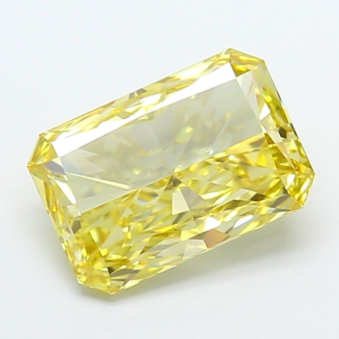 Loose Diamond - RADIANT 4.03ct Fancy Intense Yellow VS1