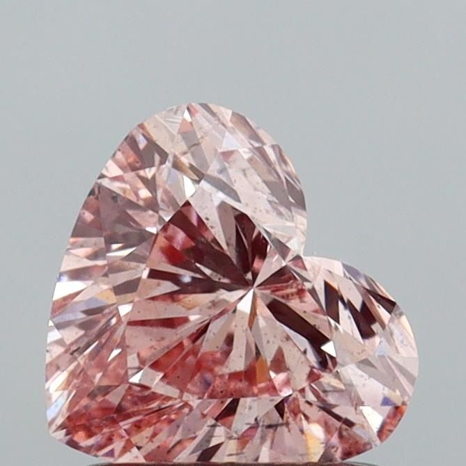 Loose Diamond - HEART 1.02ct Fancy Intense Pink SI2