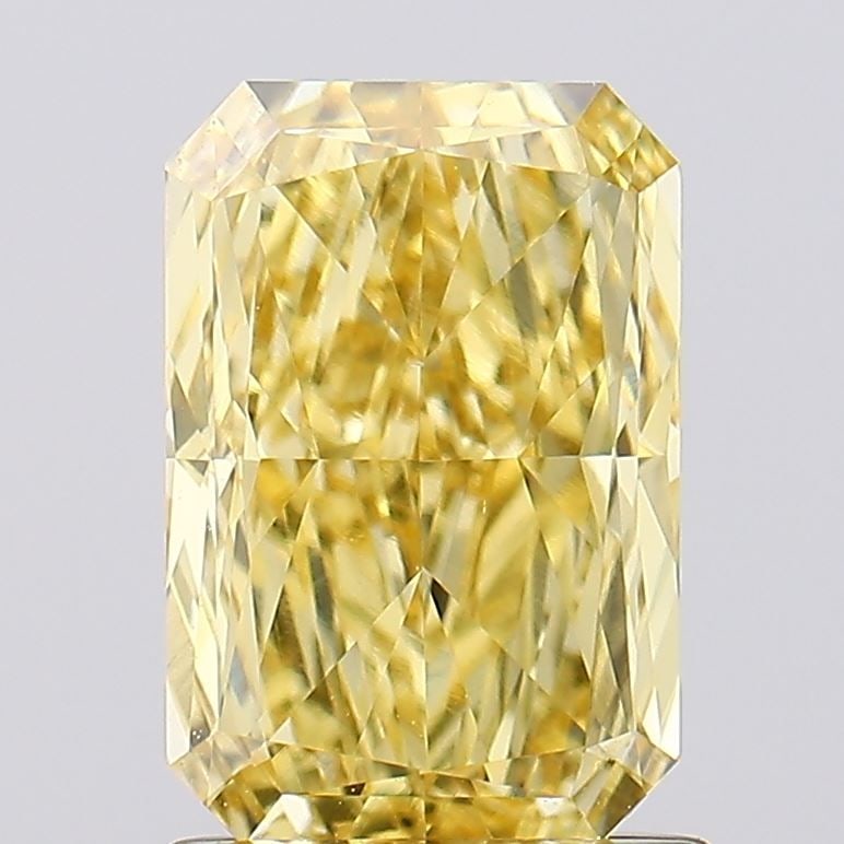 Loose Diamond - RADIANT 1.4ct Fancy Vivid Yellow VS1