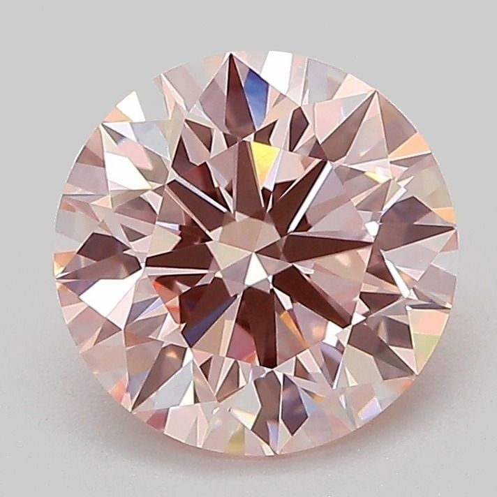Ideal Loose Diamond - ROUND 2.09ct Fancy Intense Pink VVS2