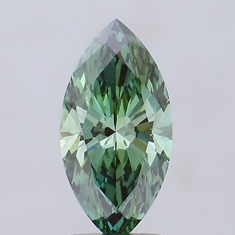 Loose Diamond - MARQUISE 2.05ct Fancy Vivid Green VS1