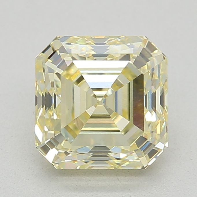 Loose Diamond - ASSCHER 1.22ct Fancy Light Yellow VS1
