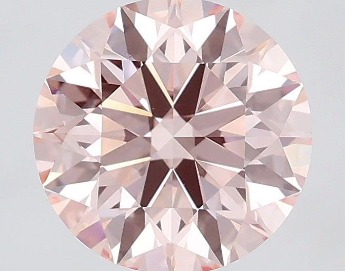 Ideal Loose Diamond - ROUND 2.05ct Fancy Vivid Pink VS1