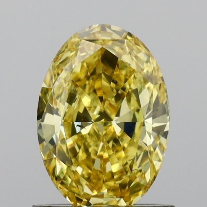 Loose Diamond - OVAL 1.13ct Fancy Vivid Yellow VS2