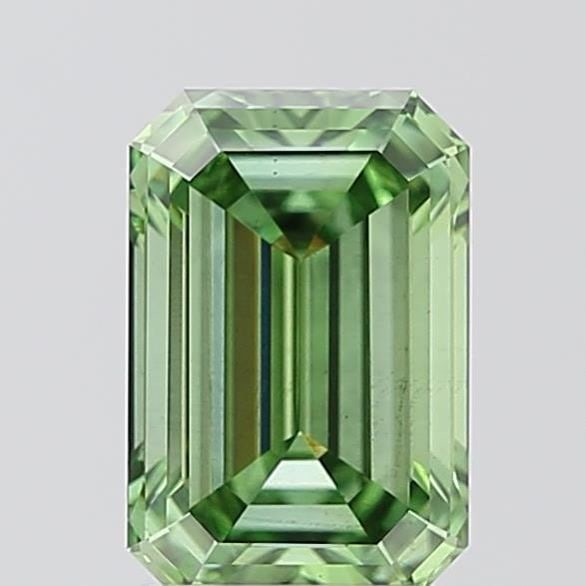 Loose Diamond - EMERALD 2.04ct Fancy Vivid Green VS2: Loose Diamond - EMERALD 2.04ct Fancy Vivid Green VS2 Source: This is a real non-mined Diamond that has been grown in a lab Shape: EMERALD Carats: 2.04 Color: Fancy Vivid Green Certification: IGI Video