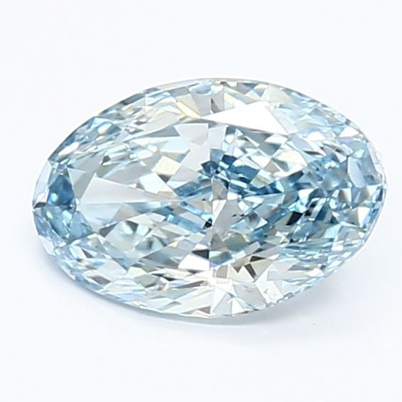 Loose Diamond - OVAL 1.17ct Fancy Vivid Blue VS1