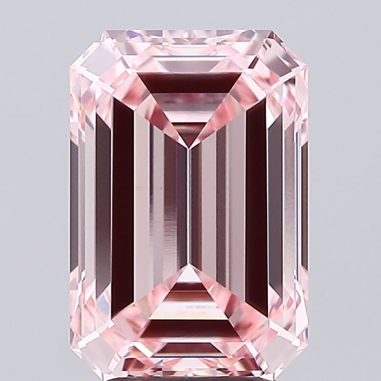 Loose Diamond - EMERALD 4.04ct Fancy Intense Pink VVS2: Loose Diamond - EMERALD 4.04ct Fancy Intense Pink VVS2 Source: This is a real non-mined Diamond that has been grown in a lab Shape: EMERALD Carats: 4.04 Color: Fancy Intense Pink Certification: IGI Vi