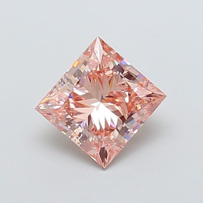 Loose Diamond - PRINCESS 2.0ct Fancy Intense Pink VS1: Loose Diamond - PRINCESS 2.0ct Fancy Intense Pink VS1 Source: This is a real non-mined Diamond that has been grown in a lab Shape: PRINCESS Carats: 2.0 Color: Fancy Intense Pink Certification: IGI Vid