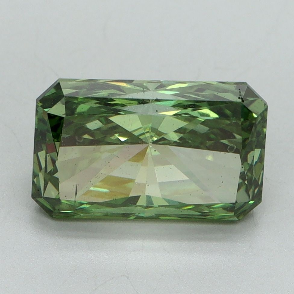 Loose Diamond - RADIANT 3.0ct Fancy Vivid Green VS2