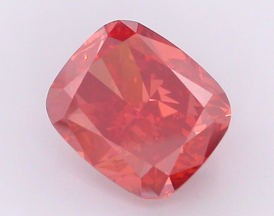 Loose Diamond - CUSHION MODIFIED 6.23ct Fancy Vivid Red VS2