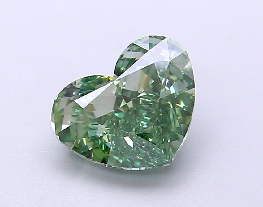 Loose Diamond - HEART 2.0ct Fancy Vivid Green VS1