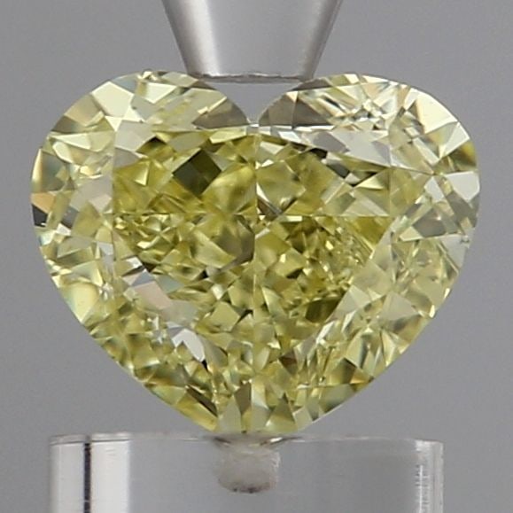 Loose Diamond - HEART 1.04ct Fancy Intense Yellow VS1: Loose Diamond - HEART 1.04ct Fancy Intense Yellow VS1 Source: This is a real non-mined Diamond that has been grown in a lab Shape: HEART Carats: 1.04 Color: Fancy Intense Yellow Certification: IGI Vid