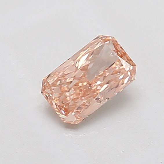 Loose Diamond - RADIANT 0.6ct Fancy Light Brown VS1