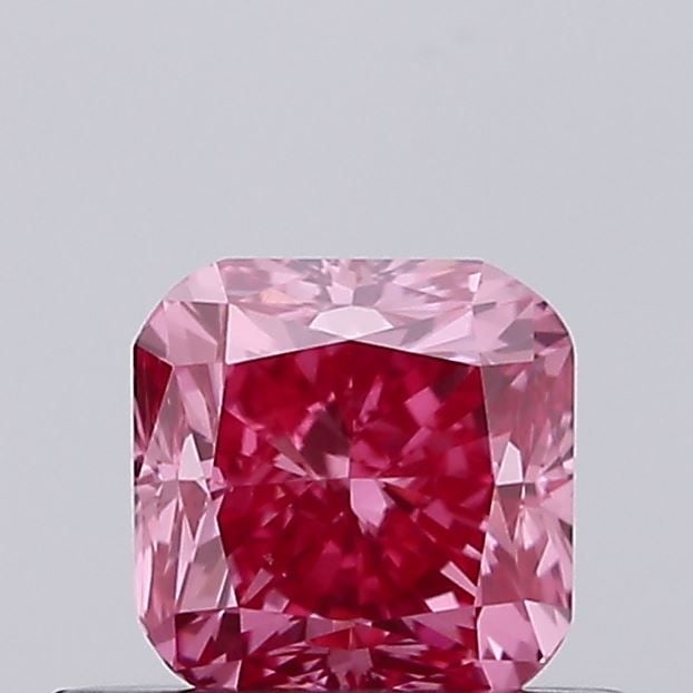 Loose Diamond - CUSHION MODIFIED 0.51ct Fancy Vivid Pink VS1