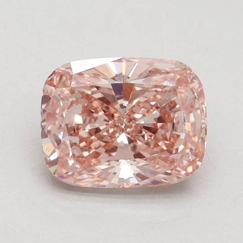 Loose Diamond - CUSHION BRILLIANT 1.59ct Fancy Pinkish Brown VS1: Loose Diamond - CUSHION BRILLIANT 1.59ct Fancy Pinkish Brown VS1 Source: This is a real non-mined Diamond that has been grown in a lab Shape: CUSHION BRILLIANT Carats: 1.59 Color: Fancy Pinkish Brown 