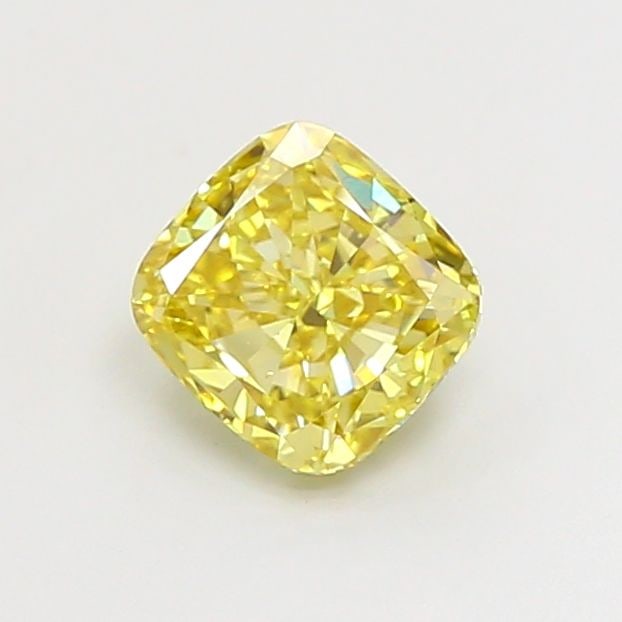 Loose Diamond - CUSHION MODIFIED 1.5ct Fancy Intense Yellow VS1