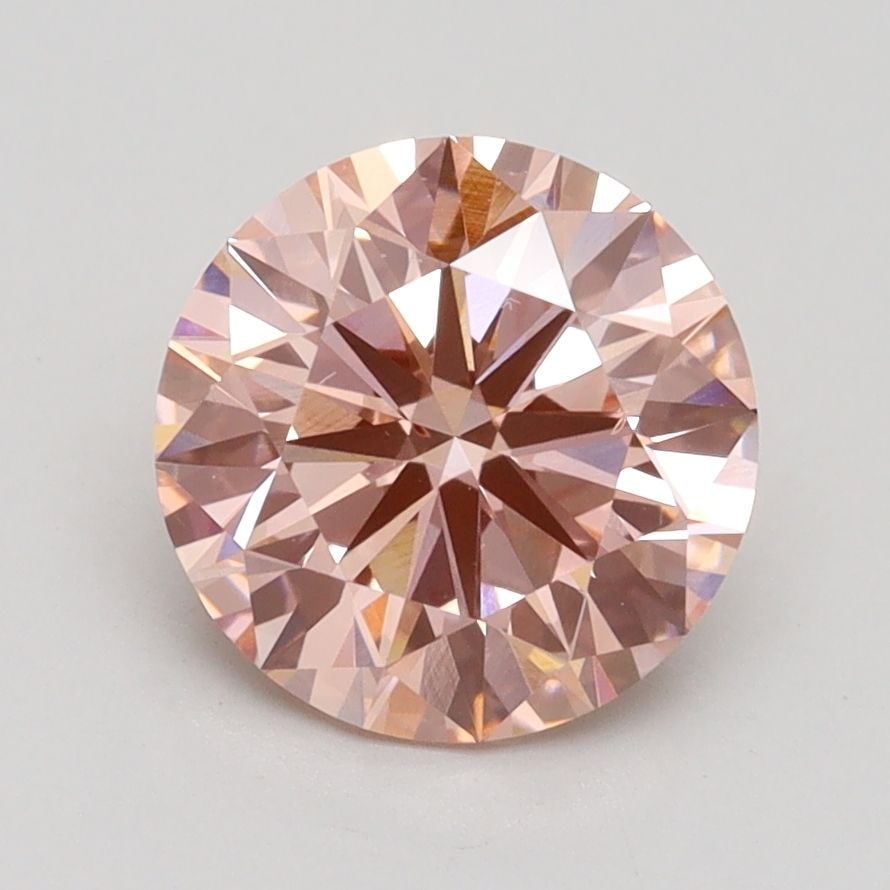 Ideal Loose Diamond - ROUND 2.02ct Fancy Intense Pink VS1