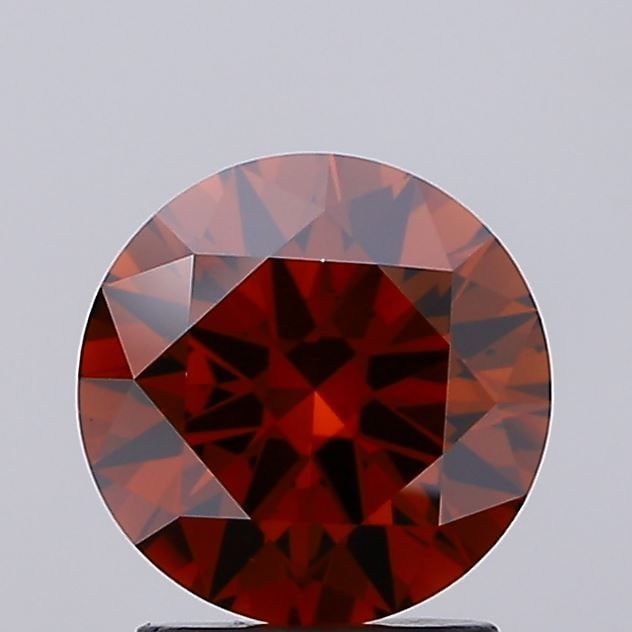 Ideal Loose Diamond - ROUND 1.77ct Fancy Deep Orange VS1: Ideal Loose Diamond - ROUND 1.77ct Fancy Deep Orange VS1 Source: This is a real non-mined Diamond that has been grown in a lab Shape: ROUND Carats: 1.77 Color: Fancy Deep Orange Certification: IGI Vid