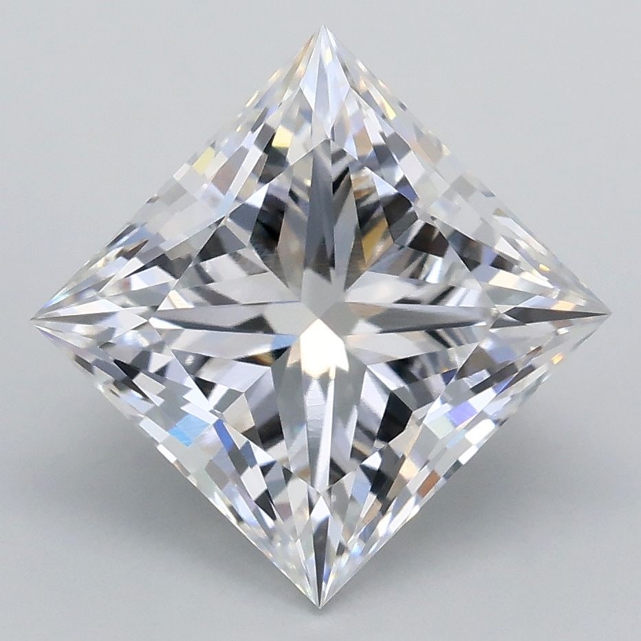Loose Diamond - PRINCESS 3.08ct E VVS2