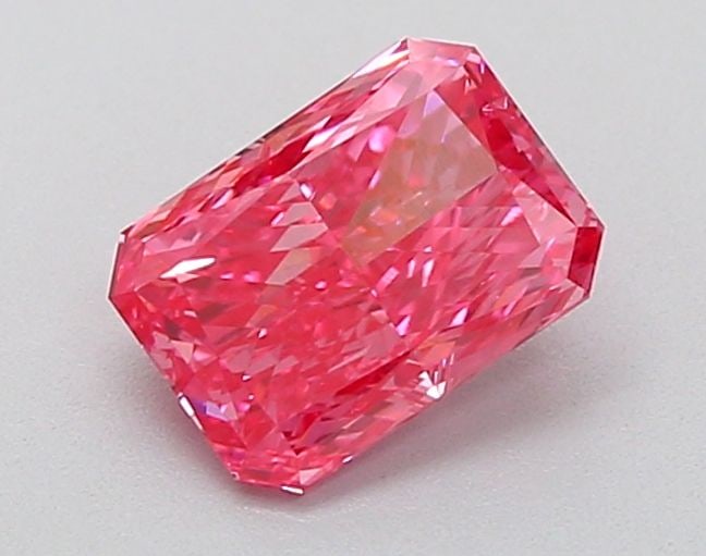 Loose Diamond - RADIANT 1.02ct Fancy Vivid Pink VS2