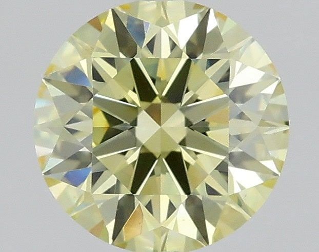 Ideal Loose Diamond - ROUND 0.96ct Fancy Yellow VS1