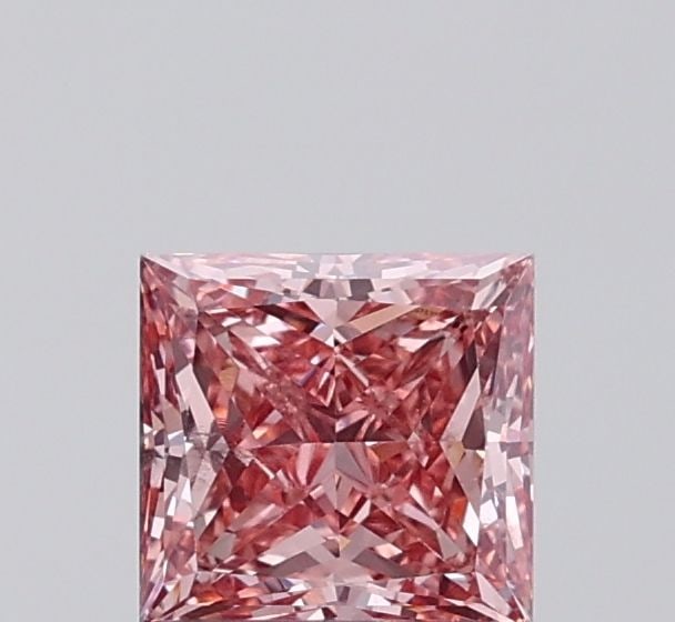 Loose Diamond - PRINCESS 1.0ct Fancy Intense Pink VS2
