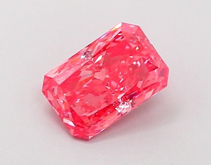 Loose Diamond - RADIANT 1.0ct Fancy Vivid Pink VS1