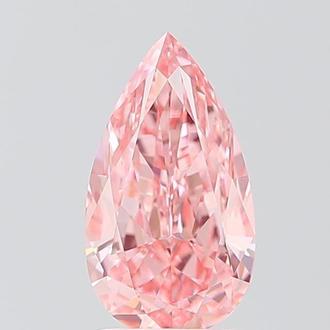 Loose Diamond - PEAR 2.0ct Fancy Vivid Pink VS1