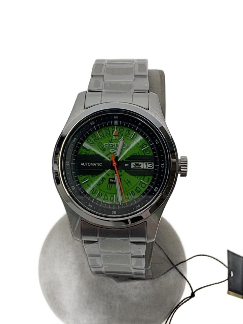 Seiko 5 Sports HUF Green Men's Wristwatch