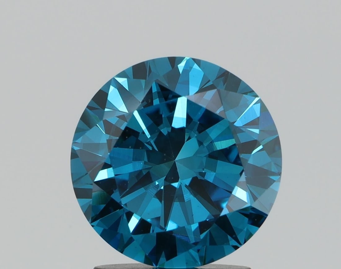 Loose Diamond - ROUND 1.94ct Fancy Blue VS2