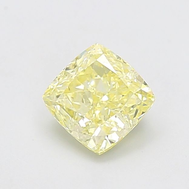 Loose Diamond - CUSHION MODIFIED 1.55ct Fancy Light Yellow VS1