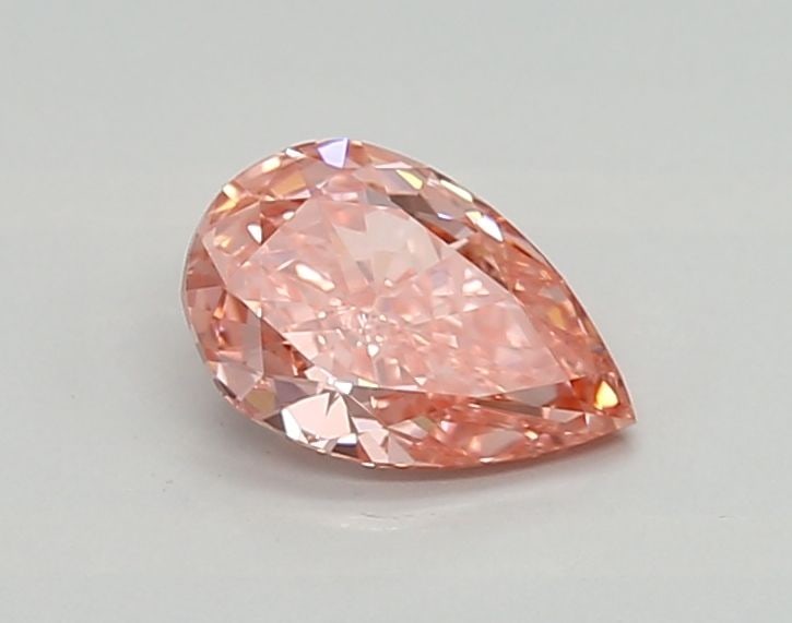 Loose Diamond - PEAR 0.58ct Fancy Vivid Pink VVS1
