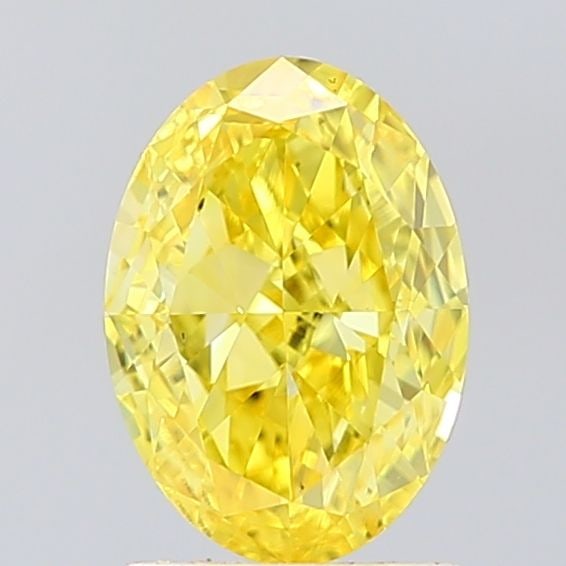 Loose Diamond - OVAL 2.0ct Fancy Vivid Yellow VS1