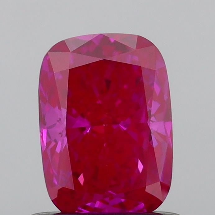 Loose Diamond - CUSHION MODIFIED 0.73ct Fancy Deep Pink VS1