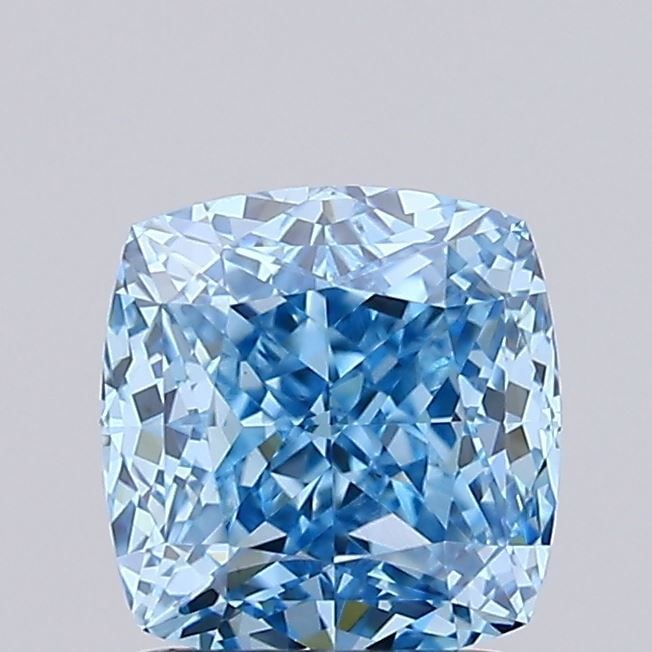 Loose Diamond - CUSHION MODIFIED 1.43ct Fancy Vivid Blue VS1
