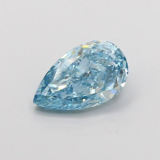Loose Diamond - PEAR 1.02ct Fancy Vivid Blue VVS2