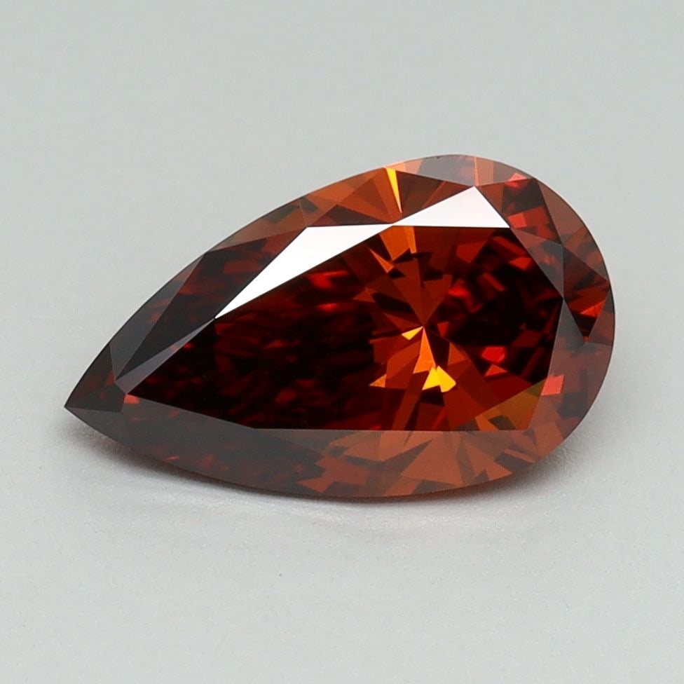 Loose Diamond - PEAR 1.59ct Fancy Deep Orange VVS2