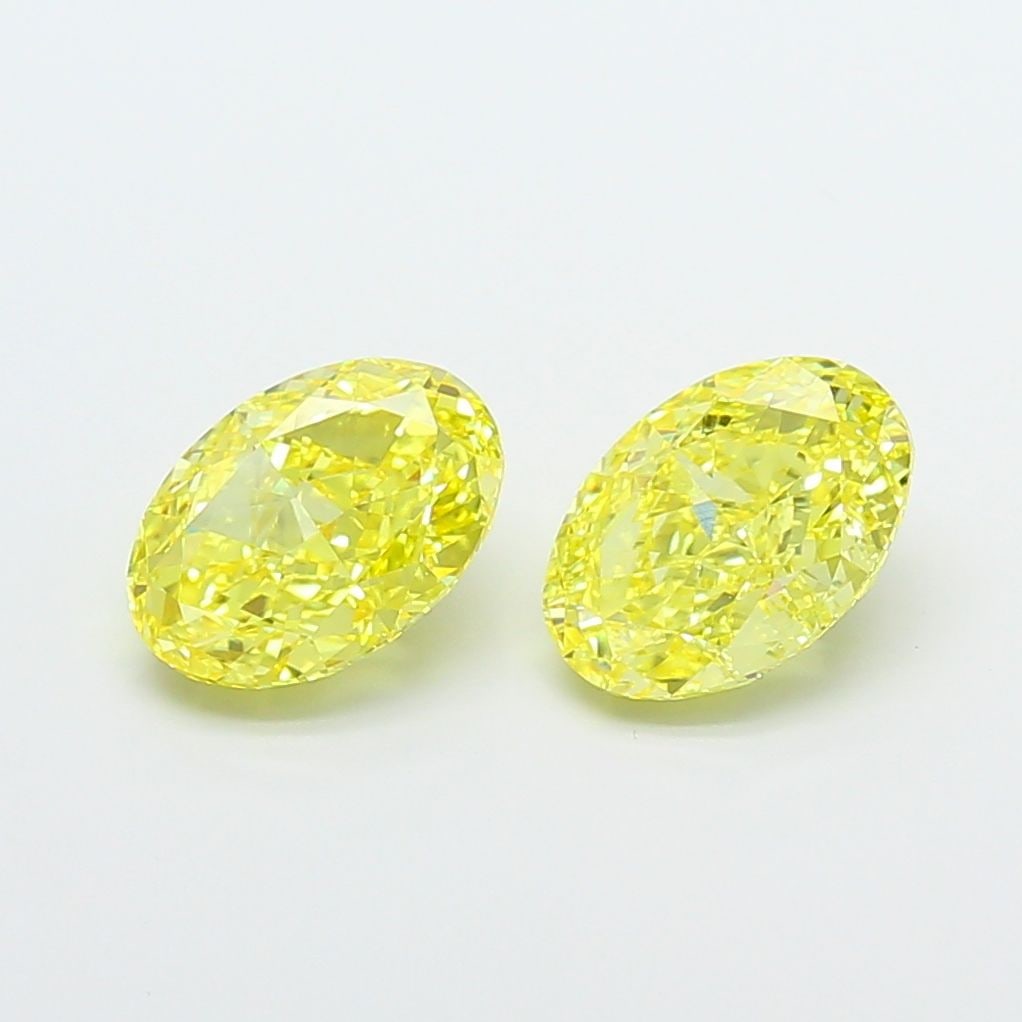 Loose Diamond - OVAL 2.01ct Fancy Vivid Yellow VS1