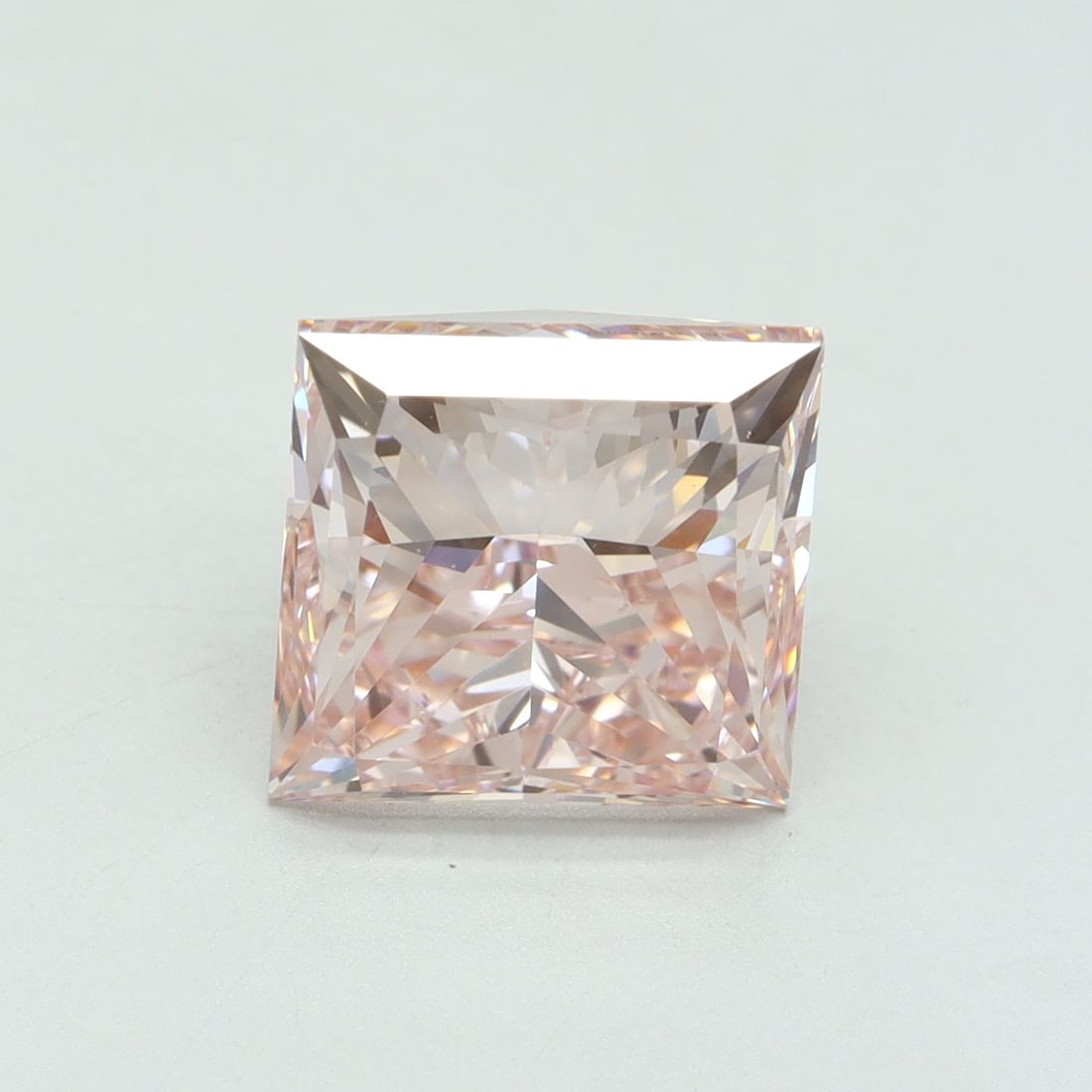 Loose Diamond - PRINCESS 5.0ct Fancy Intense Pink VS1