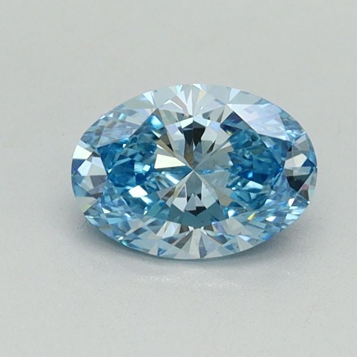 Loose Diamond - OVAL 0.61ct Fancy Vivid Blue VS2