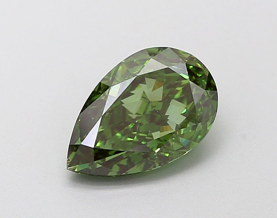Loose Diamond - PEAR 1.91ct Fancy Vivid Green VS2