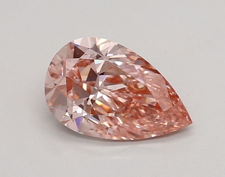 Loose Diamond - PEAR 0.91ct Fancy Vivid Pink VVS2
