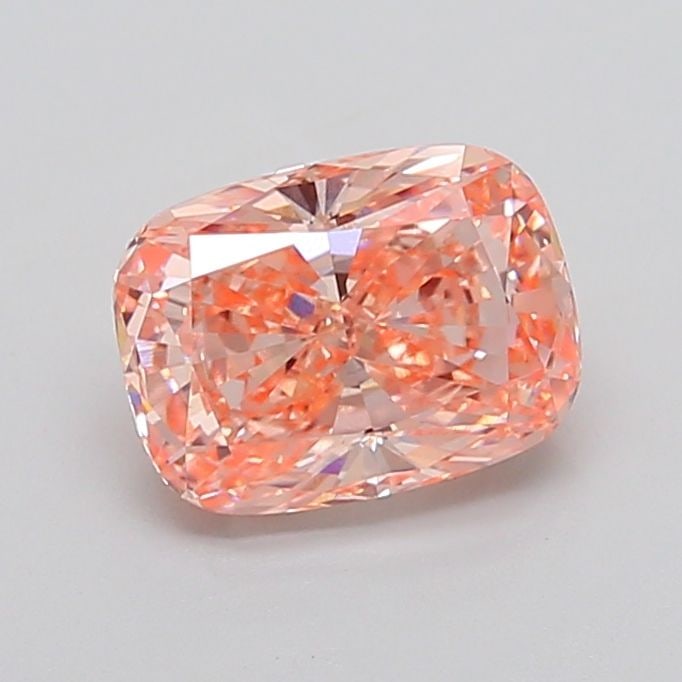 Loose Diamond - CUSHION MODIFIED 3.09ct Fancy Intense Pink VVS2