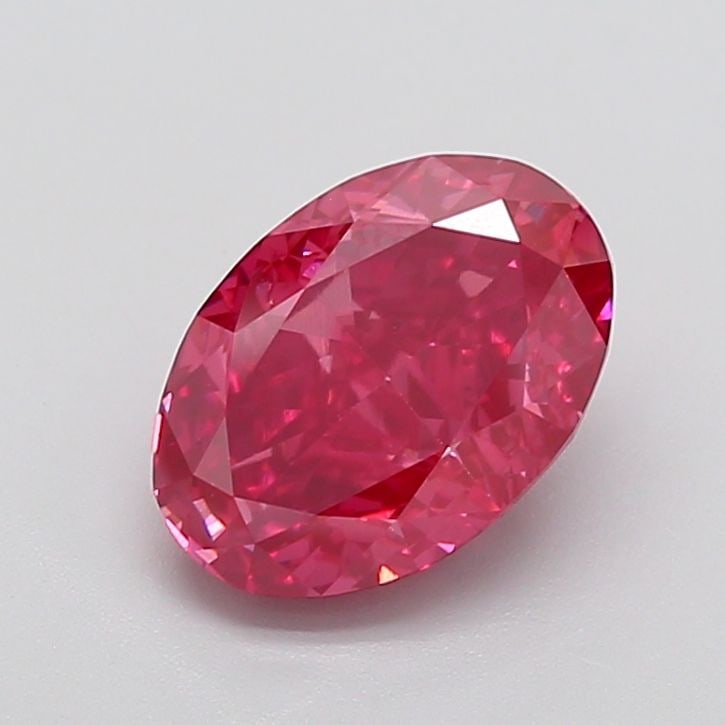 Loose Diamond - OVAL 4.03ct Fancy Vivid Pink VS1