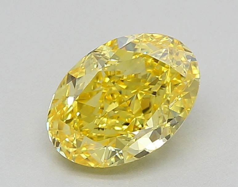 Loose Diamond - OVAL 1.63ct Fancy Vivid Yellow VVS2