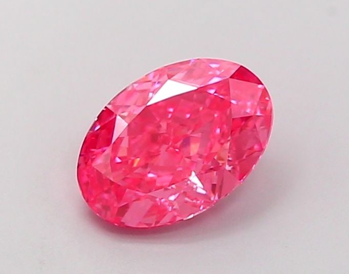 Loose Diamond - OVAL 1.16ct Fancy Vivid Pink VVS2